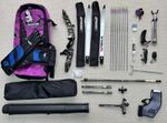 Full & Complete Archery Set - Samick Ideal Recurve Bow LH – 25" Riser, 66"/32lb