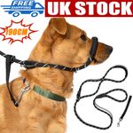 Figure of 8 Dog Lead With Padded Nose Loop-Anti Pull Dog Lead Stop Dog's Pulling