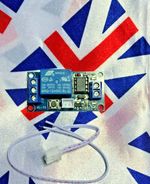 ✨✨ 12v DC 1 Channel Latching Relay Module with Touch Bistable Switch MCU Control