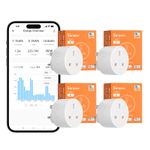 1-4PCS SONOFF Zigbee Smart Plug,with Energy Monitoring,13A Wireless Timer Outlet