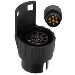 ˇEuropean 12V Trailer Plug Adapter 13Pin-7Pin Connector For Commercial Vehicles