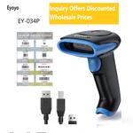 Eyoyo Wireless 2D Barcode Scanner Inventory QR Code Bar code Reader 3 in 1