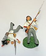 Frontline Figures, Naples 1st Regiment Wounded and Dying, Napoleonic Wars #NNI3