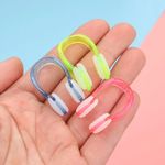 4pcs Swimming Nose Clip Soft Silicone Anti Leak Adjustable Kids Adults Pool