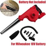 Ordless Leaf Blower for Milwaukee 18V Battery 2in1 Electric Leaf Blower&Vacuum