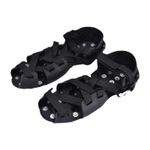 Ice Crampons Lawn Aerator Shoe Covers Traction Cleats