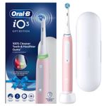 Oral-B Io Series 3 Electric Toothbrush Blush Pink with Travel Case Gift Edition