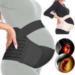 Pregnancy Maternity Belt Waist Band Strap Lumbar Back Support Belly Bump Brace