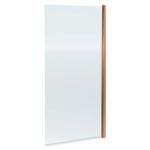 Balterley Bath Screen - Brushed Bronze