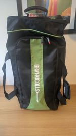Gray-Nicolls Atomic Cricket Bag - Wheelie Bag Black and Green