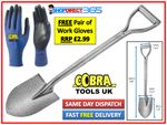 Carbon Steel Garden Border Spade Gardening Digging Grip Gardeners Shovel 25-49