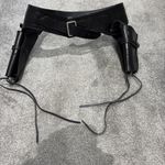 GENUINE WESTERN COWBOY GUNBELT AND DUAL HOLSTER 