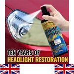 Car Headlight Restoration Kit Scratch Remover Oxidation Cleaner Repair Liquid