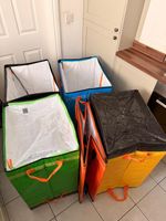 5x Amazon Bags with Zipper&Handles in Excellent Condition(No Holes, Zip Working)