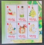 Gibraltar Block 179 MNH from 2025 Christmas