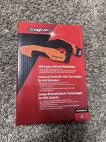 Snap On BRAND NEW 450 Lumen High-Tech Headlamp (Orange)