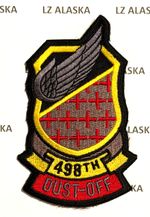 US ARMY 498th MEDICAL CO. (AA) AIR AMBULANCE DUST OFF PATCH (USA5)