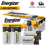 ENERGIZER C SIZE 1.5V INDUSTRIAL HIGH POWER ALKALINE BATTERY MN1400 LONG EXPIRY