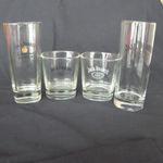 Jack Daniel's Glasses 4 Mixed Tennessee Honey / Apple No7 Black & White Logo