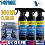 500ML Sopami Car Coating Spray Sprayer Shine Quick Effect Agent Scratch Remover