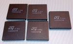 Apple Mac Atari STE Computer 5 x ST 68000 Processor CPU 68 Pin PLCC IC Chip