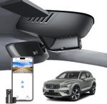 Front 4K/Rear 1080P Dash Cam for Volvo XC40 2019-2026 & XC40 Recharge 2021-2024