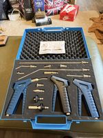 Brand New Legris V8790 Professional Blow Gun Kit