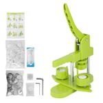 Button Maker Machine,58mm/32mm/25mm Installation-Free DIY Pin Button Maker Press