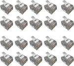 RJ11 Ends Crimp Plugs Phone ADSL Modem Cable 6P4C Connector 2,5,10 or 20 JOB LOT