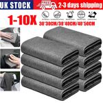 1-10 PCS EXTRA Thickened Magic Glass Cleaning Cloth Dishcloth Lint Free Polish