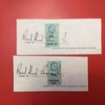  *BIG OFFER*GB QEII CONTRACT NOTE 10p & 30p on paper Silly🤪Price
