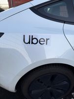 Uber Taxi MAGNETS and STICKERS X2 Pack | Industrial Grade | Air Release