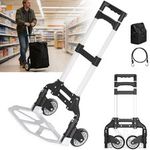 100KG Folding Hand Sack Trolley Heavy Duty Cart Wheel Truck Barrow Lightweight