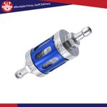 Single 8mm Fuel Filters Engine Inline Gas Fuel Line for Motorbike ATV Universal