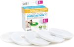 Genuine Catit Fountain Filters for 3 Litre Flower Fountain, Fresh and Clear Foun