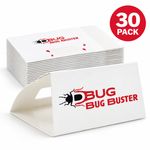 30 X BEDBUG TRAP KILLER KILLS BED BUGS TREATMENT TRAPS MONITOR KILL CATCHER HOME