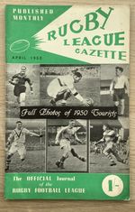RUGBY LEAGUE GAZETTE APRIL 1950