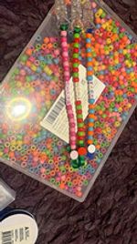 Multicolour personalised dummy clips