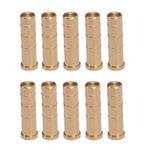 10pcs Copper Insert Fit ID 6.2mm Carbon Arrows Fiberglass Archery Shaft 50gr