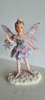 The Silver Sparkle Faerie by Christine Haworth LTD Edition Figurine I/1368/7200