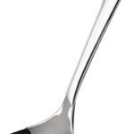 (Large Silver) Stainless Steel Big Round Spoon For Household Use HG