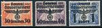 Stamp Germany Poland General Gov't Mi 030-2 Sc N48-50 1940 WWII War Era MH
