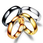 Titanium Court Shaped High Polished Wedding Ring Band '''All Width's & Size's'''