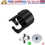 Public Shower Push Button Lock Attachment Swimming Gym Camping Caravan