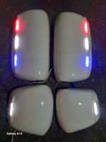 DAF XF & CF Truck Mirror COVERS!. Guards BUILT In LED MARKER Lights.  Parts U k.