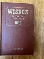 1946 Wisden Cricketers' Almanack Good/Very Condition 