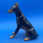 MORTENS STUDIO 1940'S FIGURINE OF A LARGE DOBERMAN PINSCHER DOG, EXCELLENT COND