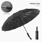 12Ribs Umbrella Strong Automatic Windproof Stormproof Compact Folding Umbrella