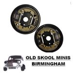 CLASSIC MINI REAR DRUM BRAKE BACK PLATE KIT BUILT UP R/H & L/H 21A1058 21A1060