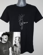 AC/DC T-shirt guitar design as seen on Brian Johnson